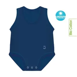 Growing body Bio Cotton Summer 0-36m Indigo