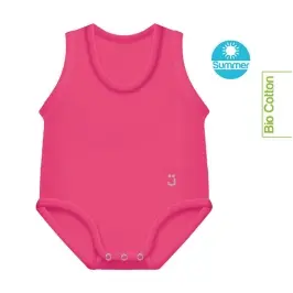 Growing body Bio Cotton Summer 0-36m pink