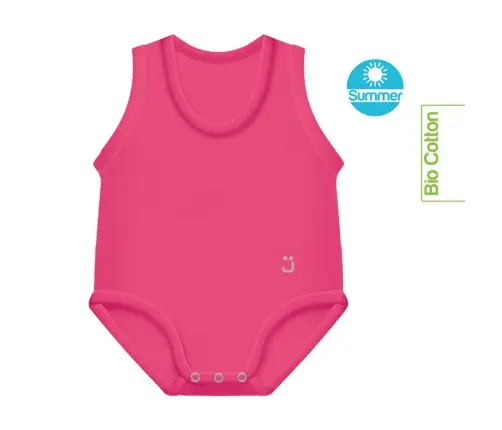 Growing body Bio Cotton Summer 0-36m pink