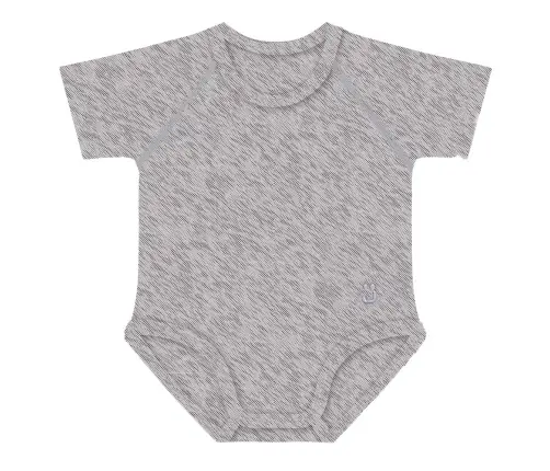 Growing body Bio Cotton Warm 0-36m melange grey