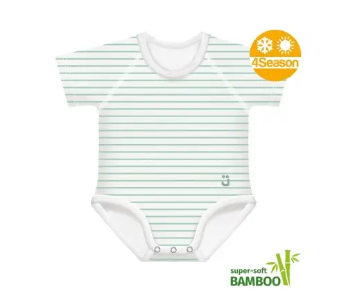 Growing body Bamboo 4Season 0-36m water green