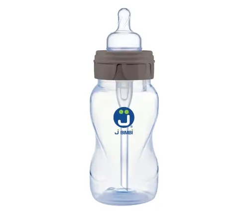 Anti-colic feeding bottle Classic 260ml brown