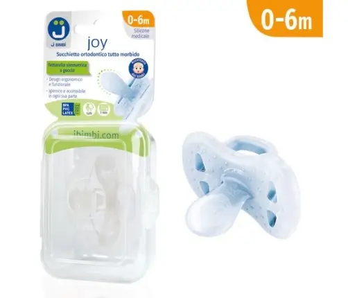 Pacifier Joy 0-6m transparent