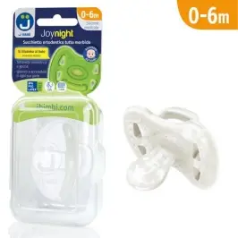 Glow in the dark pacifier Joy night 0-6m