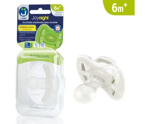 Glow in the dark pacifier Joy night 6m+