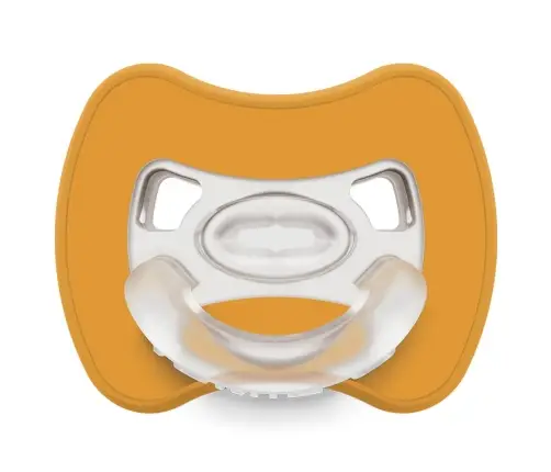 Smart pacifiers Glee 0-2m mustard
