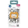 Smart pacifiers Glee 0-2m mustard