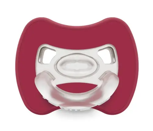 Smart pacifiers Glee 0-2m red