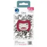 Smart pacifiers Glee 0-2m red