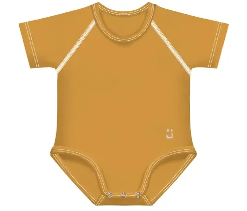 Growing body Bio Cotton 4Season 0-36m mustard