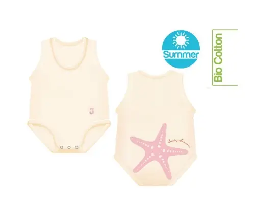 Growing body Bio Cotton Summer 0-36m starfish