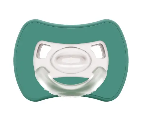 2-pack. Smart pacifiers Glee 0-2m mint-turquoise