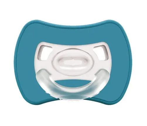 2-pack. Smart pacifiers Glee 0-2m marine-blue