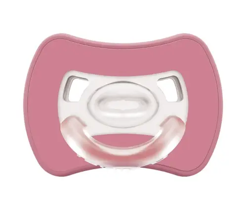 2-pack. Smart pacifiers Glee 6m+ old rose-red