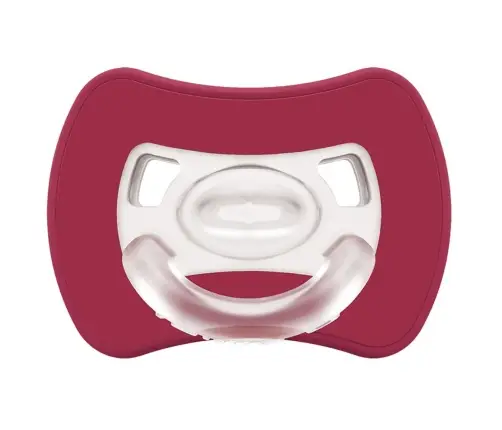 2-pack. Smart pacifiers Glee 6m+ old rose-red