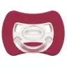 2-pack. Smart pacifiers Glee 6m+ old rose-red