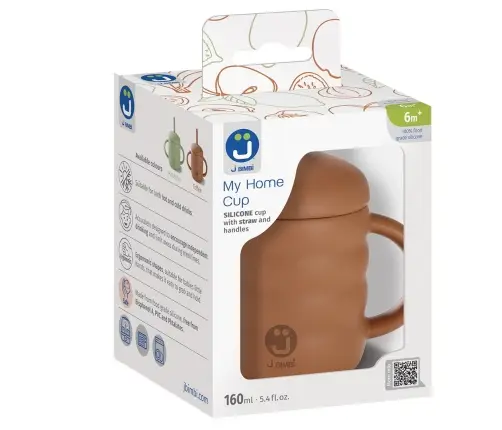 Cups 100% Silicone My home cup toffee