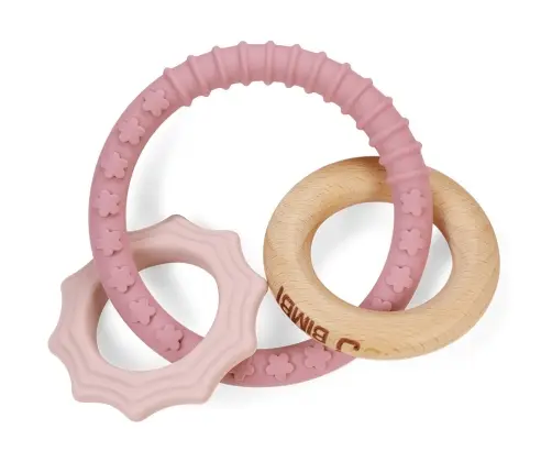 Teether Bite&Play charms gum massager 4m+ star