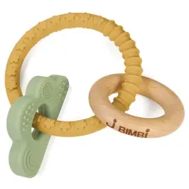 Teether Bite&Play charms gum massager 4m+ cloud