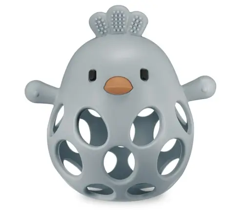 Teether Bite&Play chicken gum massager 6m+ blueberry