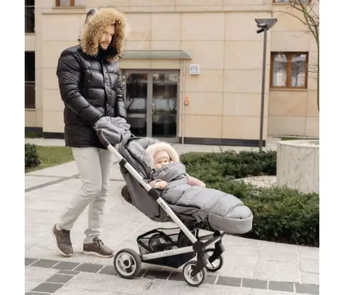 Zaffiro Prailginamas Vežimėlio Vokelis GrowUP Scandi grey