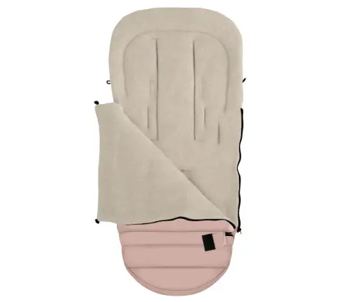 Zaffiro Stroller Footmuff Expandable iGrow Aspen baby pink