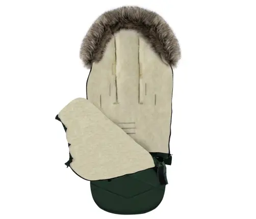 Zaffiro Спальный мешок для коляски GrowUP Nordico bottle green