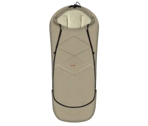 Zaffiro Stroller Footmuff EverGrow Nordico beige