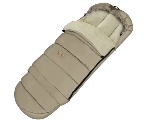 Zaffiro Stroller Footmuff Expandable iGrow Nordico beige