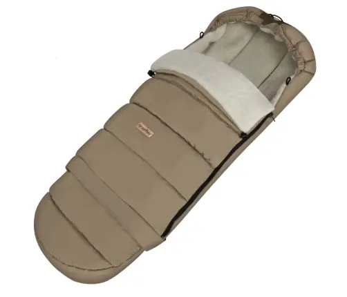 Zaffiro Stroller Footmuff Expandable iGrow Aspen latte
