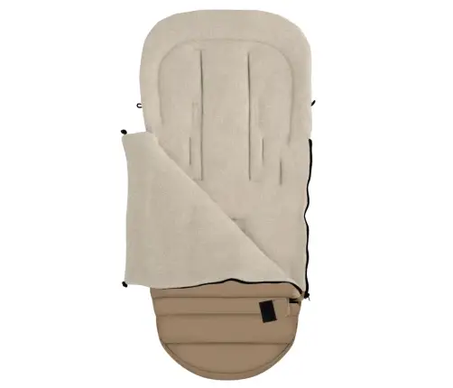 Zaffiro Stroller Footmuff Expandable iGrow Aspen latte