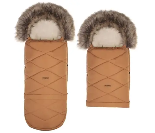 Zaffiro Stroller Footmuff Expandable GrowUP Aspen toffee