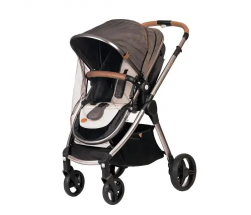 BabyOno universal mosquito net for pram, Black