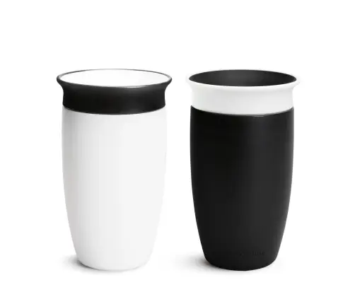 Munchkin harjutustass Miracle 360, 296 ml Black & White