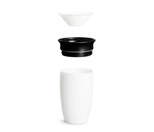 Munchkin harjutustass Miracle 360, 296 ml Black & White