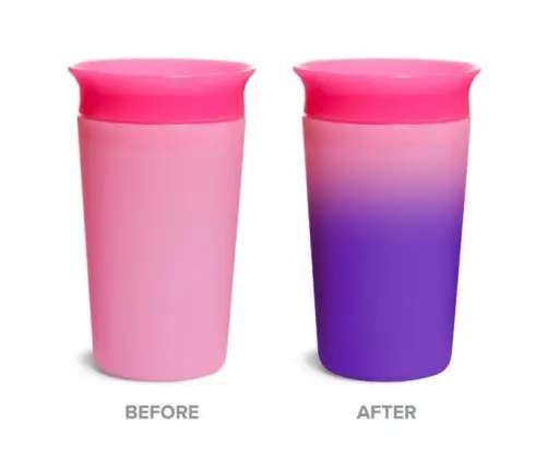 Munchkin Miracle puodelis 266ml, Colour Changing