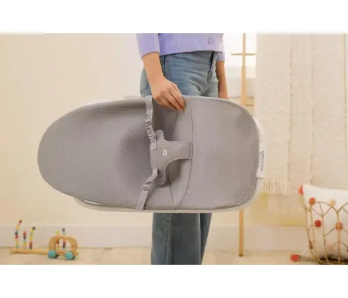 Munchkin Spring 2in1 lamamistool ja beebikiik, Grey