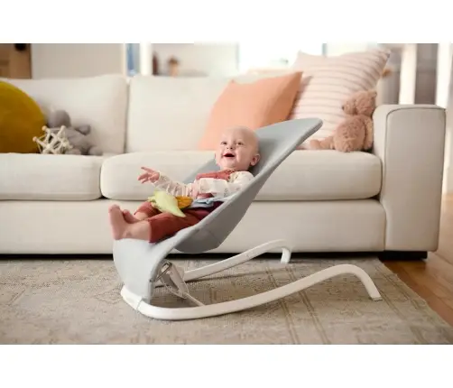 Munchkin Spring 2in1 lamamistool ja beebikiik, Grey