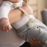 BabyOno silikoonist lutikett Beige