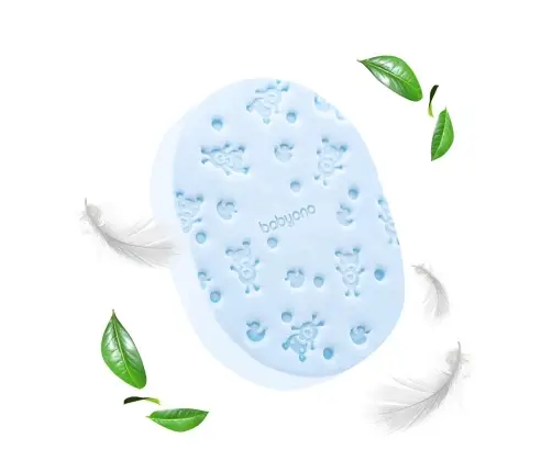 BabyOno baby bath sponge Blue