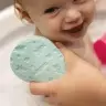BabyOno baby bath sponge Green