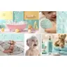 BabyOno baby bath sponge Green