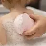 BabyOno baby bath sponge Pink