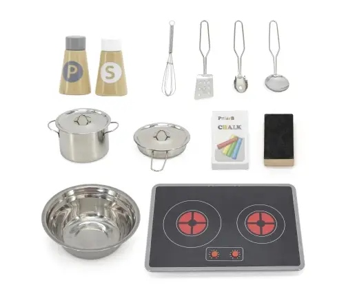 PolarB puidust mänguköök heli ja valgusega, Valge