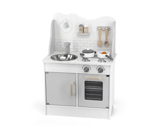 VIGA PolarB Игровая кухня с аксессуарами, серая 44049