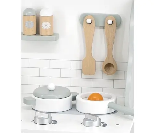 PolarB puidust mänguköök roheline