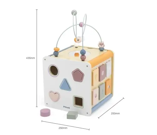PolarB puidust motoorikakeskus 8in1