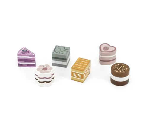 PolarB puidust kookide komplekt 6tk