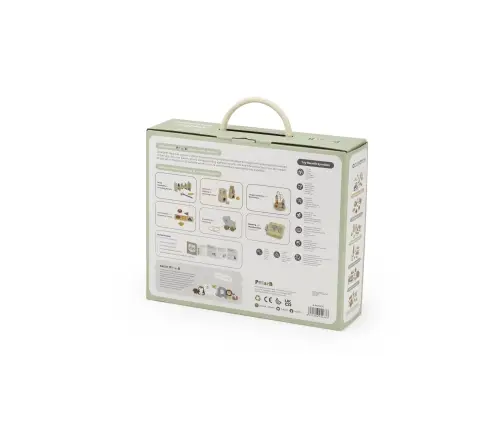 PolarB puidust motoorika mänguasjade komplekt 12-18 kuud