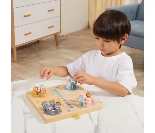 PolarB puidust lauamäng Ludo